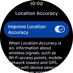 If you press the indicator next to 