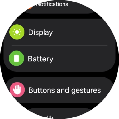 Press Buttons and gestures.