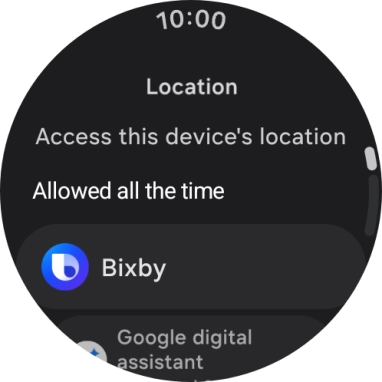 Press the required app.