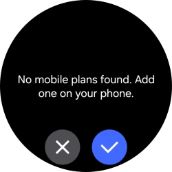 Press the confirm icon.