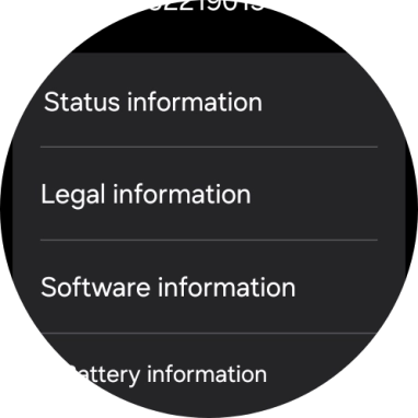 Press Software information.