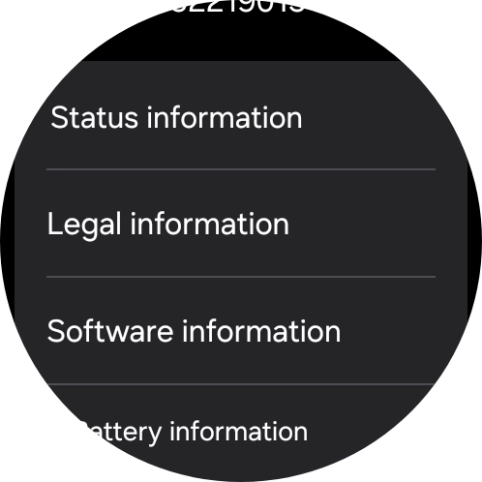 Press Software information.