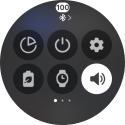 Press the power off icon.