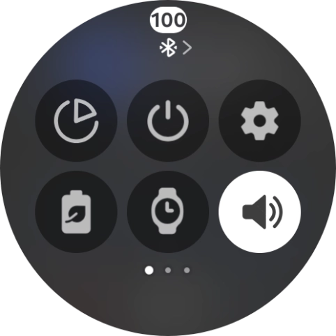 Press the power off icon.