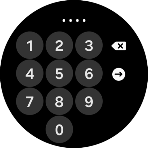 Key in the required PIN and follow the instructions on the screen to create a PIN as lock code.