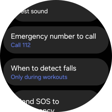 Press Emergency number to call.