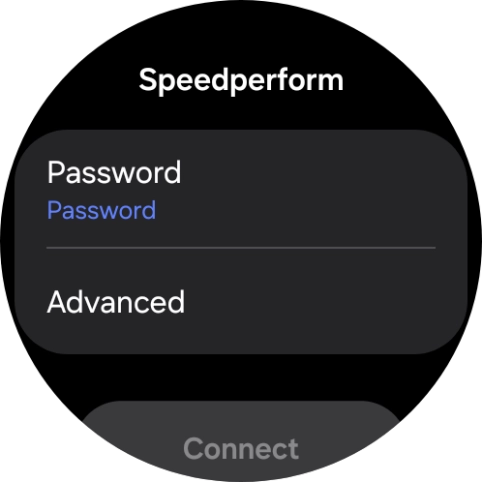 Press Password.