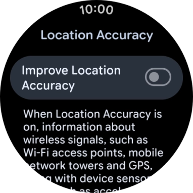 If you press the indicator next to 