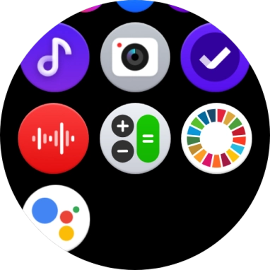 Press the email message icon.