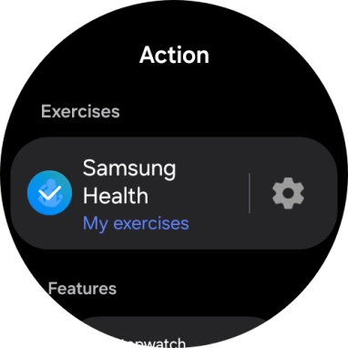 Follow the instructions on the screen to select the required function.