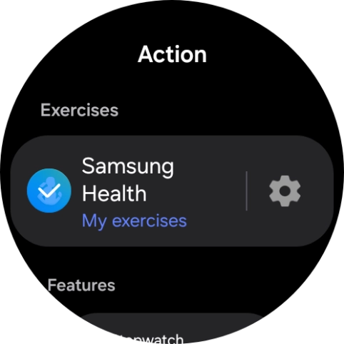 Follow the instructions on the screen to select the required function.