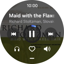 Press arrow right to go to the next audio file.