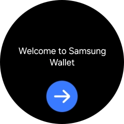 Press and hold the Return key to activate Samsung Pay.