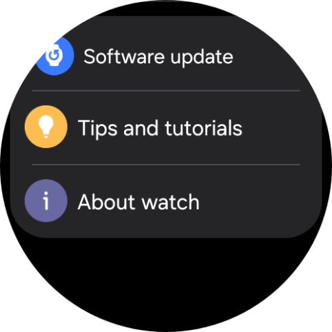 Press About watch.