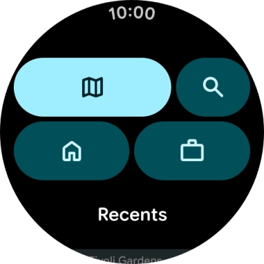 Press the search icon.