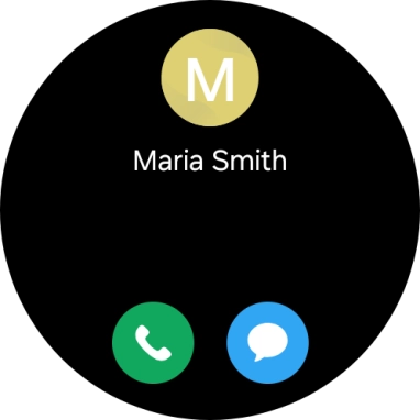 Press the call icon.