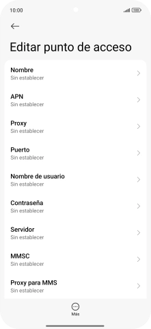 Pulsa Nombre.
