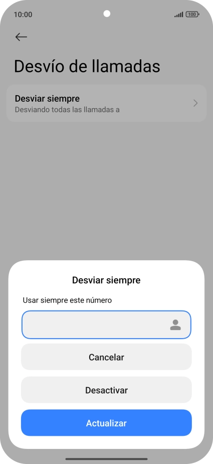 Pulsa Desactivar.